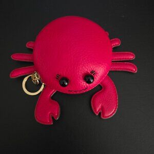 RARE Tori Burch Carl the  Crab Coin Purse
